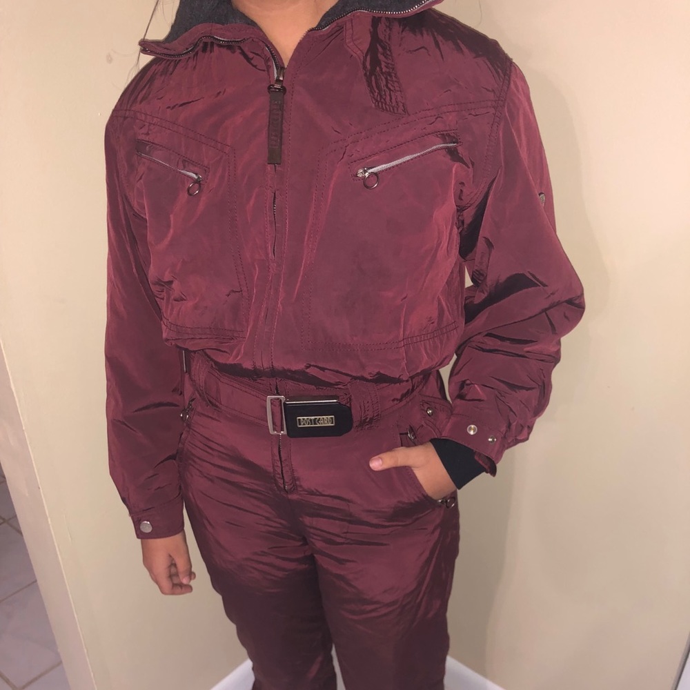 POSTCARD 1 Piece Ski Suit Women’s Italian Snowsuit